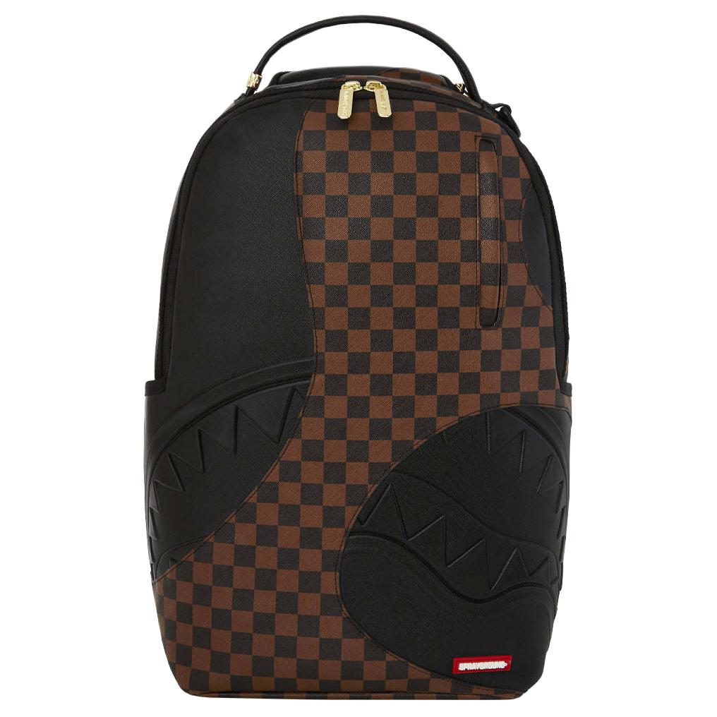 Рюкзак SPRAYGROUND Shark Mouth (черно-коричневый)