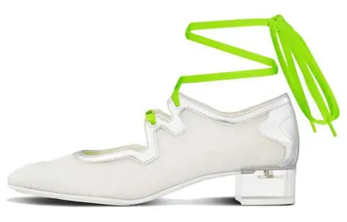 DIOR D Mension Leather Women's Casual Shoes Women's Silver