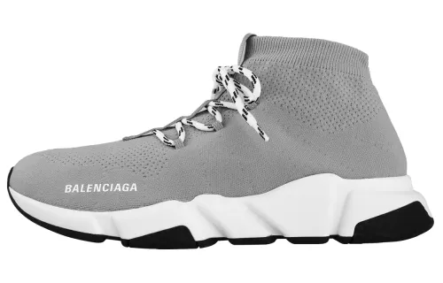 Balenciaga Speed Low top Casual Shoes Men's Gray