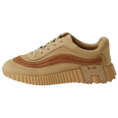 HERMES Bouncing Low top Casual Shoes 4cm Women's Brown