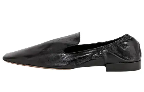 Bottega Veneta Leather Casual Shoes Women's Black