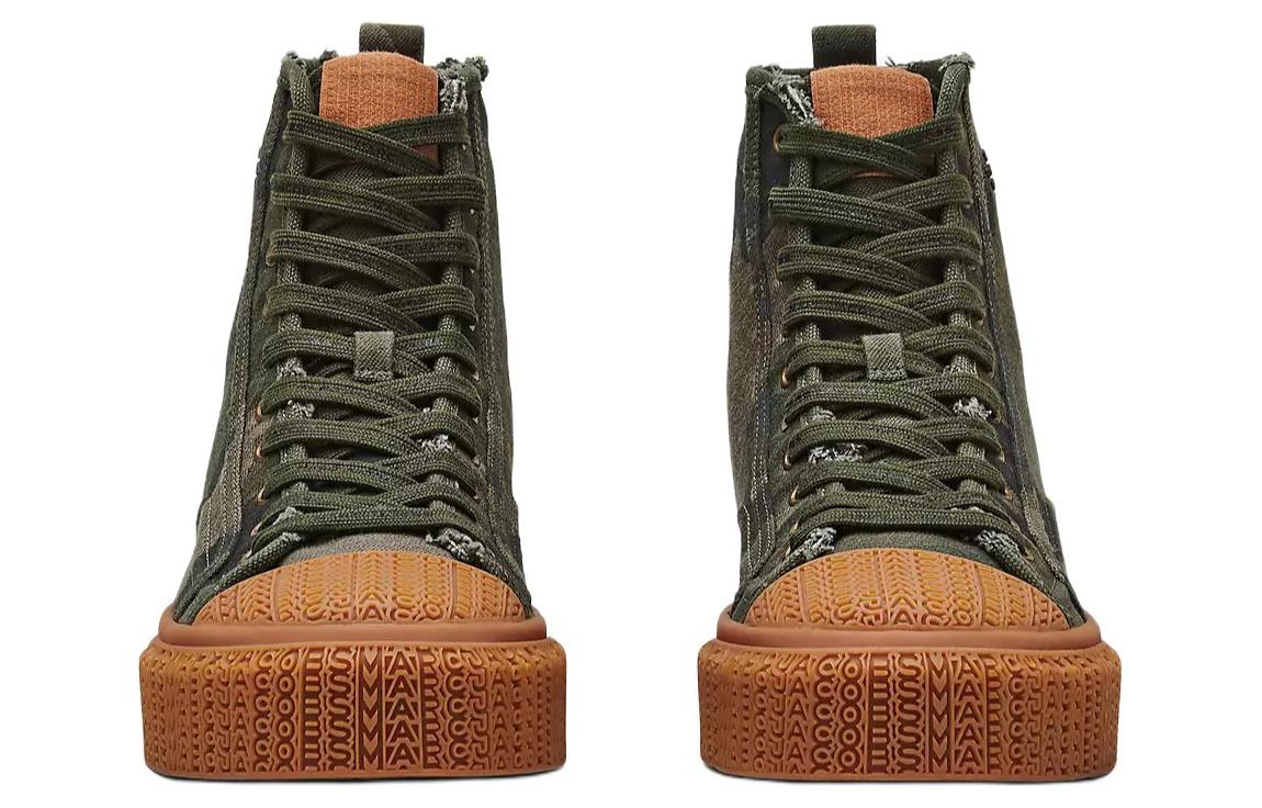 MARC JACOBS High top Skateboard Shoes Unisex Green