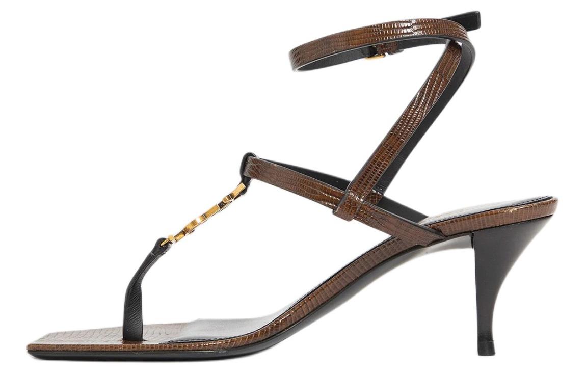 SAINT LAURENT Cassandra Open Toe Sandals Women's