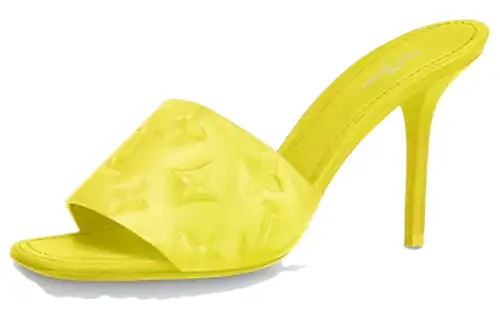 LOUIS VUITTON Revival High Heels Women's Yellow