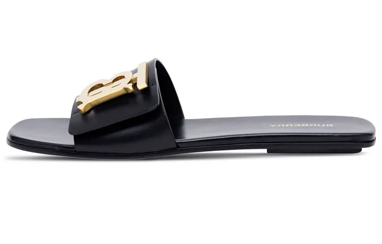 Burberry Monogram Leather Sandals