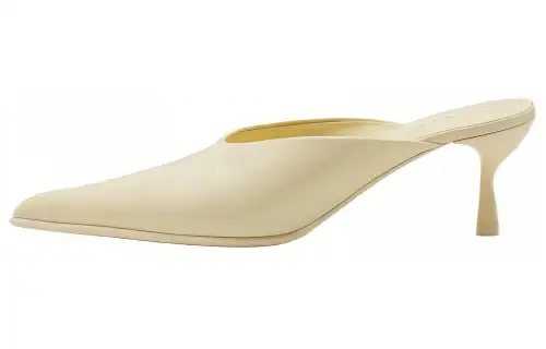 LOEWE Closed Toe Slippers 6cm Women's Beige