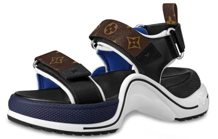 LOUIS VUITTON Archlight Sports Sandals 'Blue Black' Women's