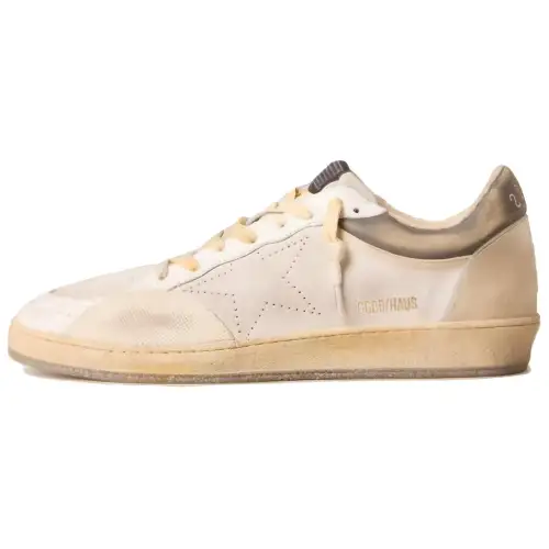 Golden Goose Ball Star Pro Abrasion Resistant Low top Skateboard Shoes Men's Beige