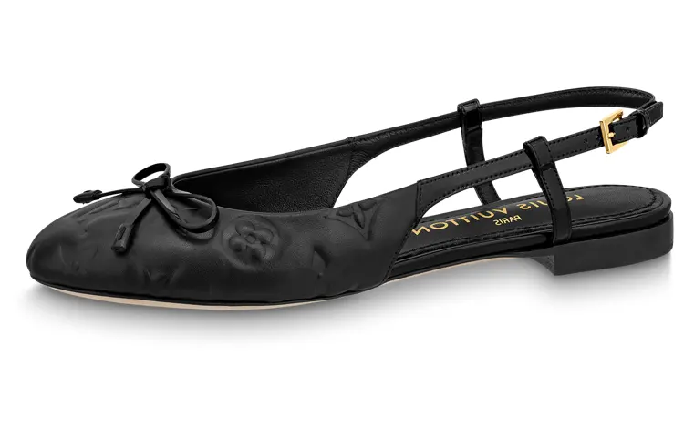 LOUIS VUITTON NINA Stylish Sandal Women's Black