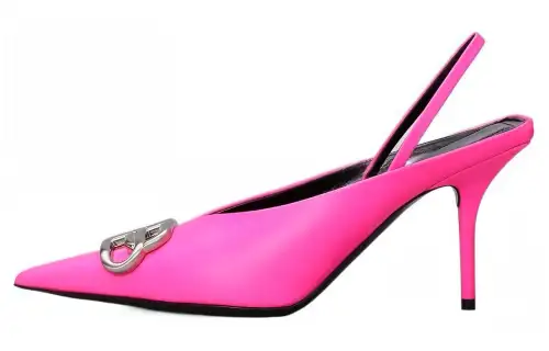 Balenciaga Knife Slim Heel High Heels Women's Pink