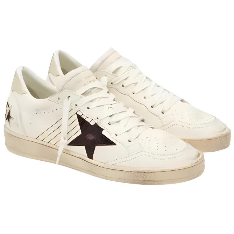 Женские кеды Golden Goose Ball Star (белая) — фото 3