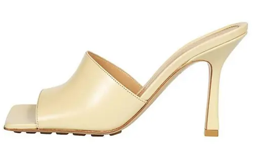 Bottega Veneta Stretch Slide Slippers Women's Beige