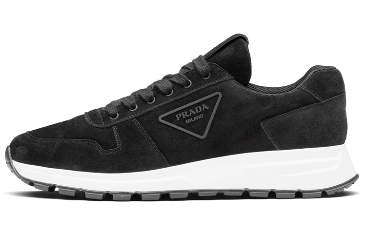 PRADA Prax 01 Fabric Low top Casual Shoes Men's Black