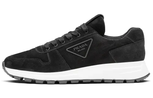 PRADA Prax 01 Fabric Low top Casual Shoes Men's Black