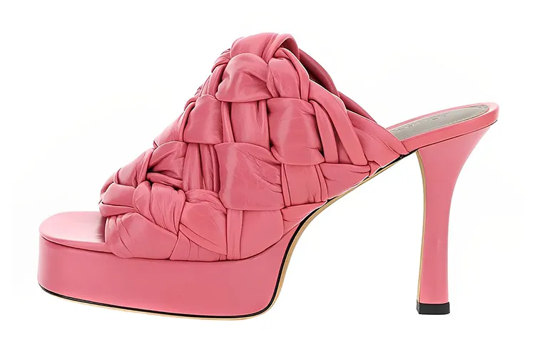 Bottega Veneta Slide Slippers Women's Pink
