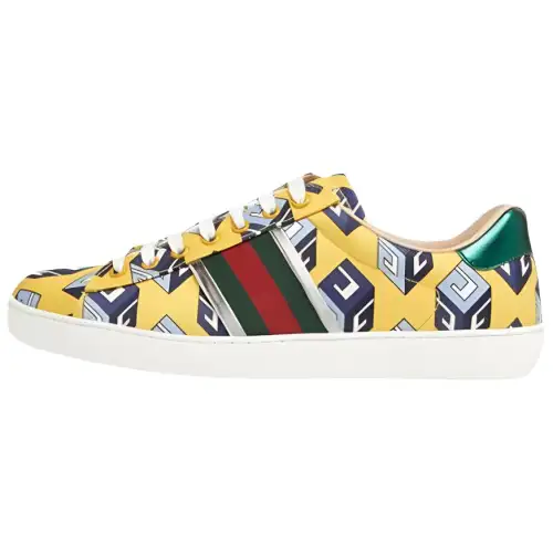 Gucci Ace 'GG Wallpaper - Yellow'