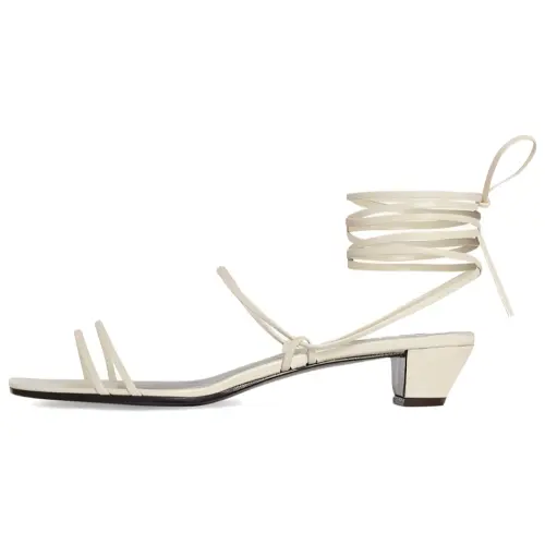 THE ROW One Strap Sandals 5CM Women's Beige