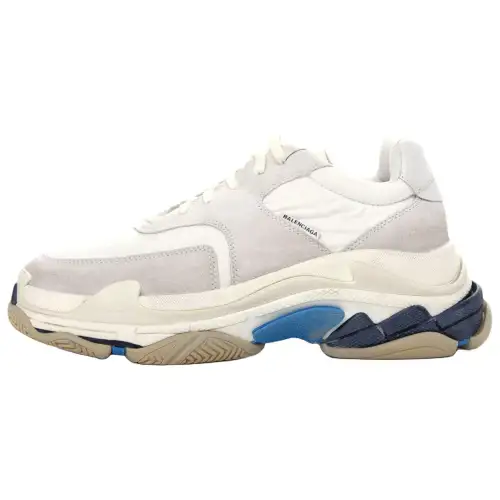 Balenciaga Triple S Low top Chunky Sneakers Women's White