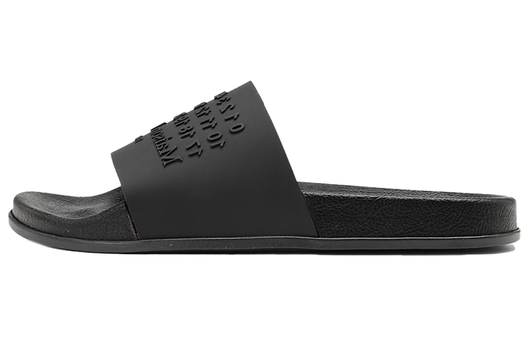 Мужские шлепанцы Maison Margiela Replica (черные)