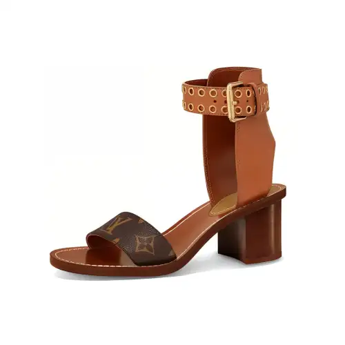 LOUIS VUITTON Passenger Sandal 'Brown' Women's
