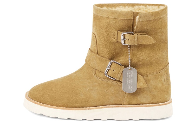 KENZO Takumi Takada Leather Ankle Boots Men's Brown