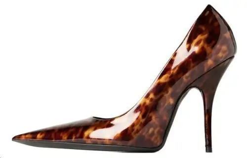 Balenciaga Knife Slim Heel High Heels 11cm Women's Brown
