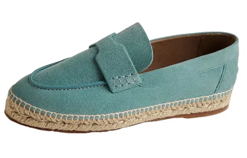 HERMES Casual Shoes Women's Blue