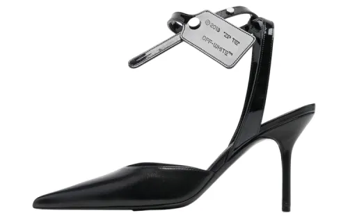 OFF WHITE Varnish 95mm Pumps