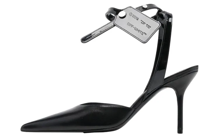 OFF WHITE Varnish 95mm Pumps