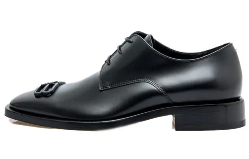 Balenciaga Bb Icon Derby Shoes 'Black'