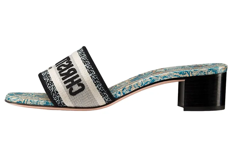 DIOR Dway Stylish Sandal Women's Blue Black