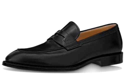 LOUIS VUITTON Kensington Casual Shoes Men's Black