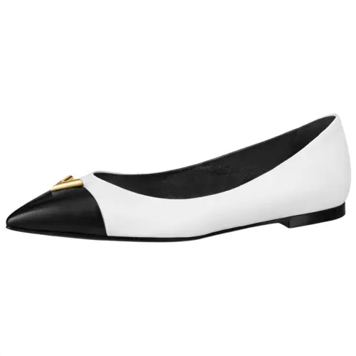 LOUIS VUITTON Heartbreaker Flat Ballerina Shoes 'White' Women's