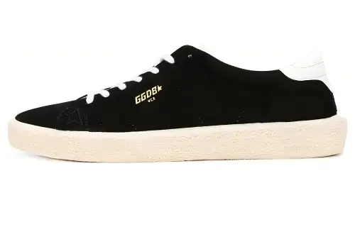 Golden Goose Stylish Skateboarding Shoes Men's Black