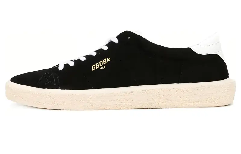 Golden Goose Stylish Skateboarding Shoes Men's Black
