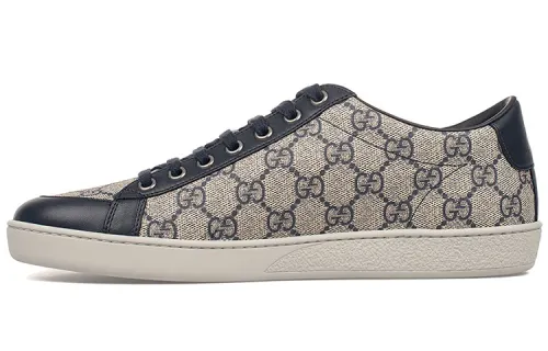 GUCCI Low top Canvas Shoes Women's Brown