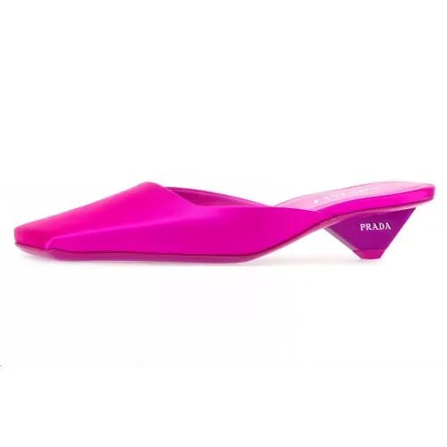 PRADA Closed Toe Slippers Women's Purple