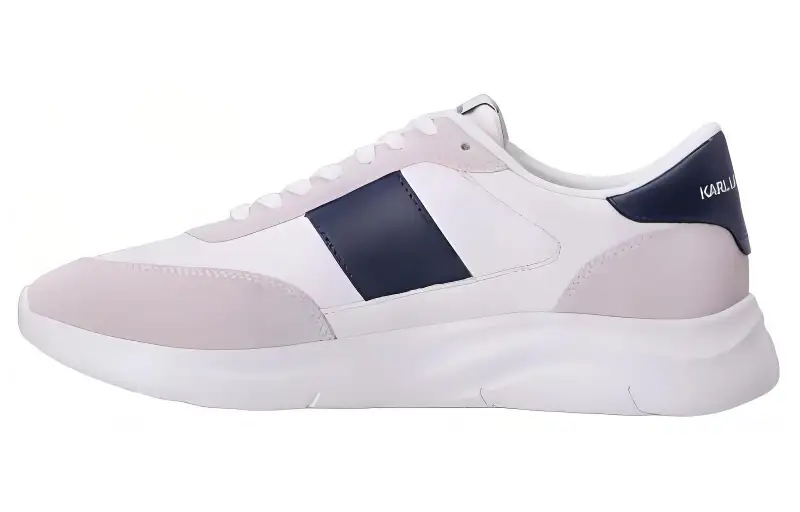 KARL LAGERFELD Serger Leather Sneakers