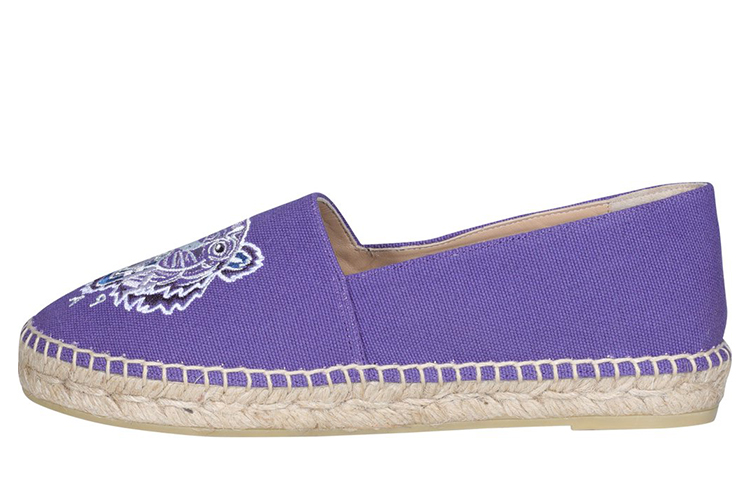 KENZO Takumi Takada Fabric Espadrilles Women's Purple
