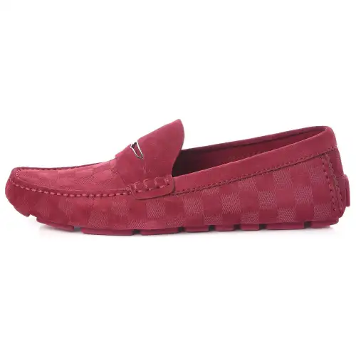 LOUIS VUITTON Shade Casual Shoes Men's Burgundy