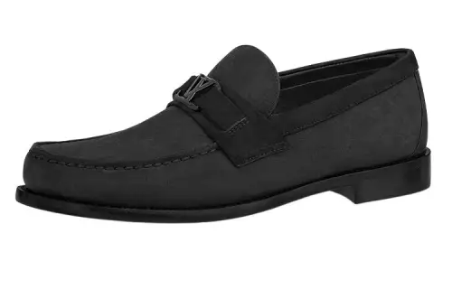 LOUIS VUITTON Major Loafers Men's Black