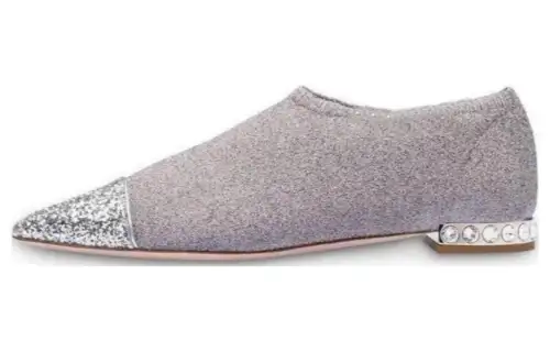 MIU MIU Casual Shoes Women's Silver