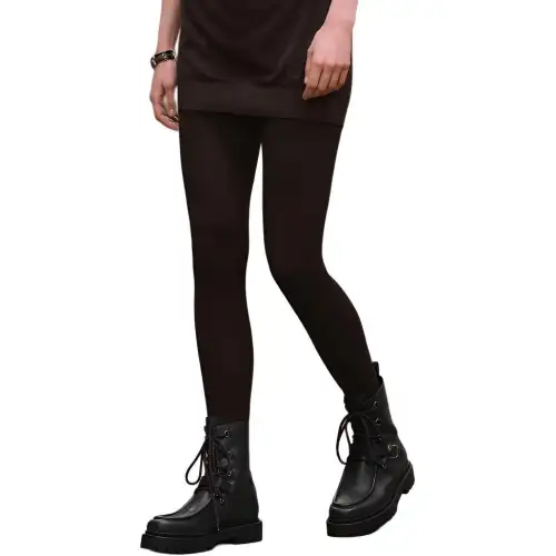 HERMES Leggings Women's Black Moderate