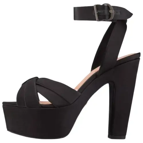 DIOR Muse One Strap Sandals 13cm Women's Black
