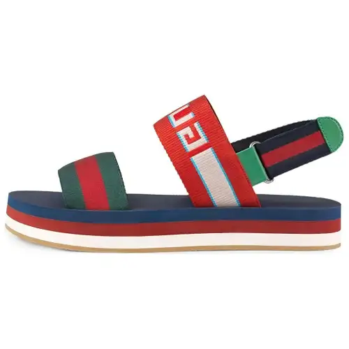 GUCCI Fashion Sandal Men's Red Green Blue