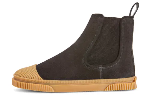 LOEWE Ankle Length Chelsea Boots Men's Black