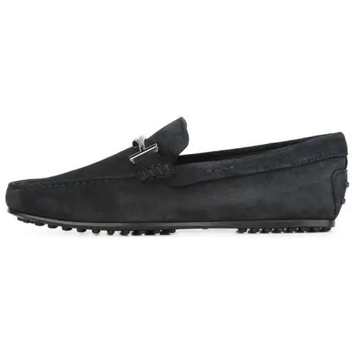 TOD'S Gommino urban series casual shoes men's dark blue