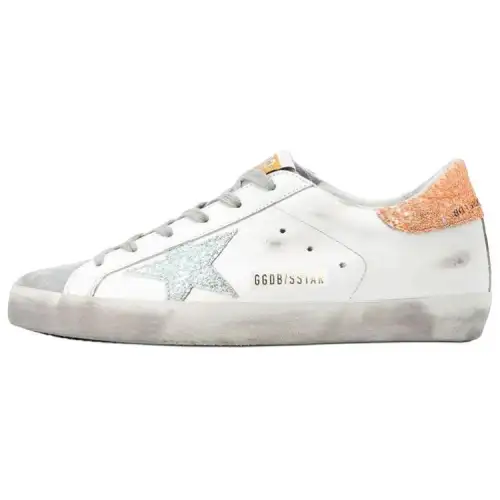 Golden Goose Super Star Low top Skateboard Shoes Women's Light White