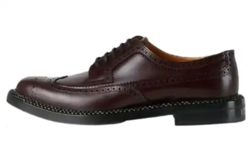 GUCCI Casual Shoes Men's Dark Red