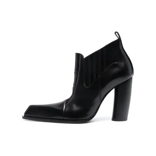 OFF-WHITE Moon Beatle Shade 95mm leather ankle boots Women's